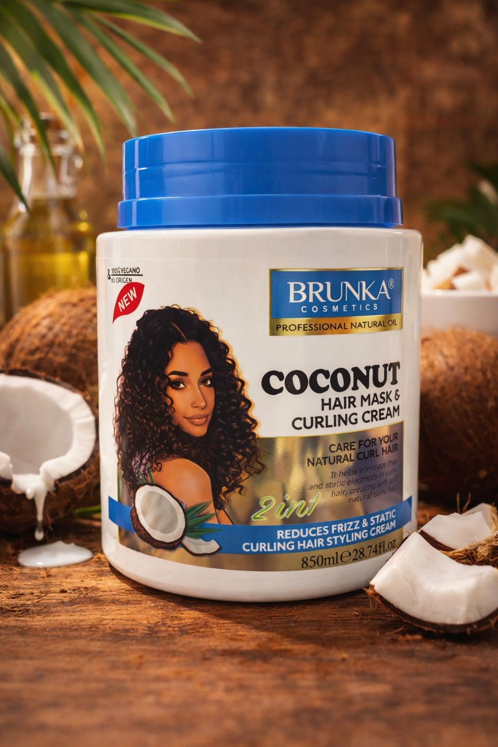 Crème définissante pour les cheveux boucles  / Masque capillaire nourrissant (Curl Defining Cream & Hair Mask)