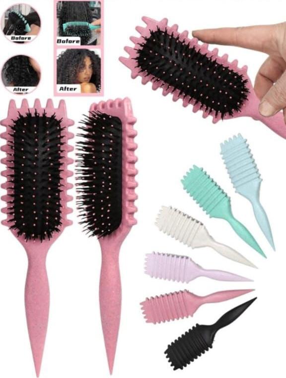 Brosse de Coiffage pour Cheveux Bouclés