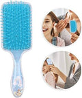Brosse à cheveux démêlante décorative (brosse paddle)