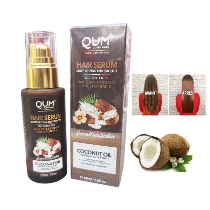 Queen mary sérum capillaire Extra lissant pour cheveux lisse et brillant 50 ml